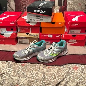 Saucony Grid Cohesion Gry/Tea/CTN size 10